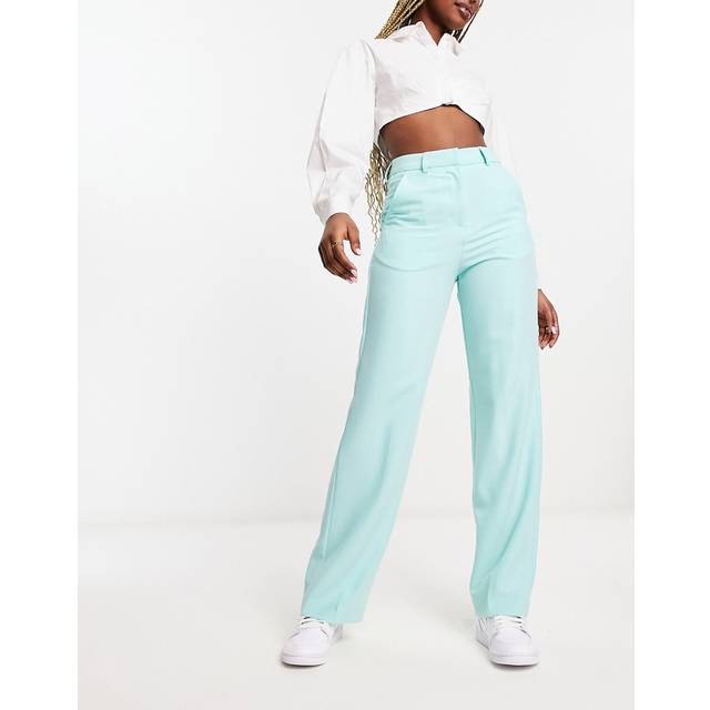 JACK & JONES dam Chino Jjxx Jxmary Regular Hw Pant Noos, aruba blå, 28W / 34L