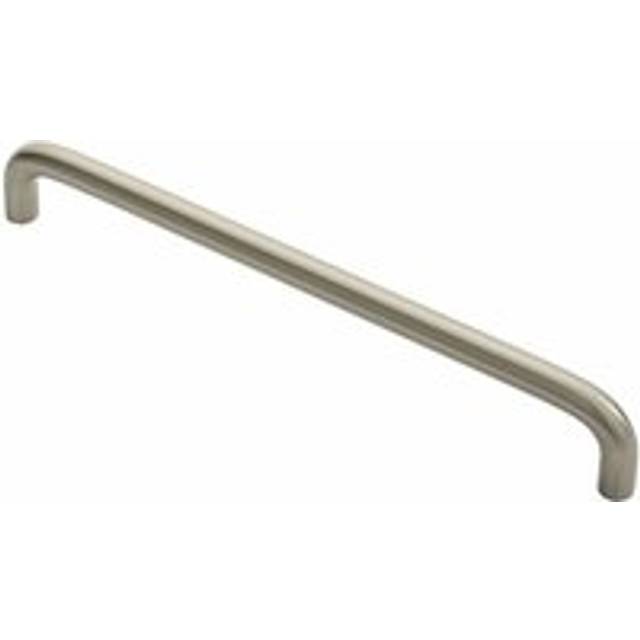 Loops Round D Bar Cabinet Pull Handle 202 X 10mm 192mm Fixing Centres Satin Nickel - One Size