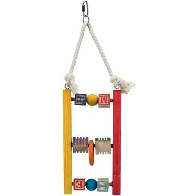 Trixie Multi-Coloured Wooden Bird Ladder