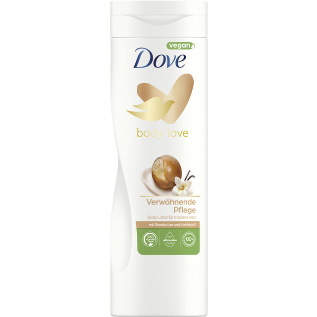 Dove nourishing body lotion shea butter and vanilla scent 400 ml
