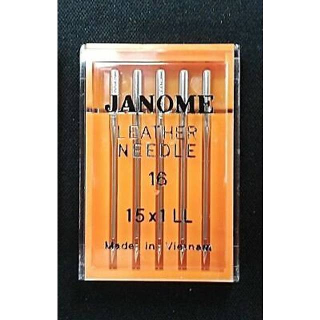 Janome leather point needles size 16 to fit all standard sewing machine