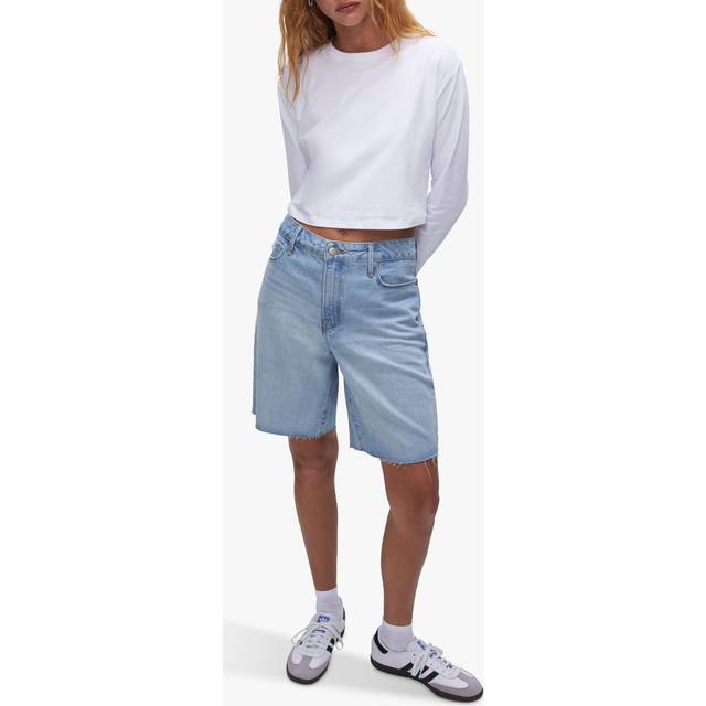 Good American Denim Bermuda Shorts - US 10/UK 14 - Blue
