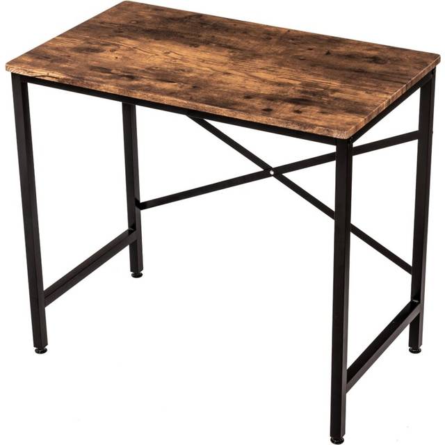 Oypla 80cm Heavy Duty Industrial Writing Computer Desk Home Office Worktop Table