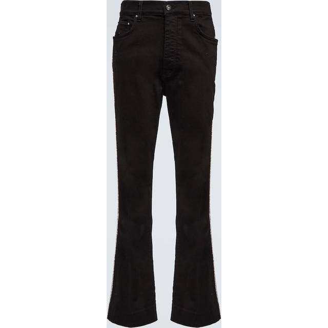 Amiri Embellished bootcut jeans - black (32)