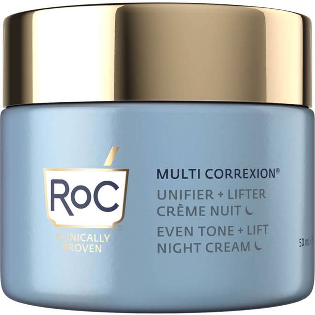 Roc Multi Correxion Even Tone + Lift Lysende natcreme for jævn hudtone 50ml
