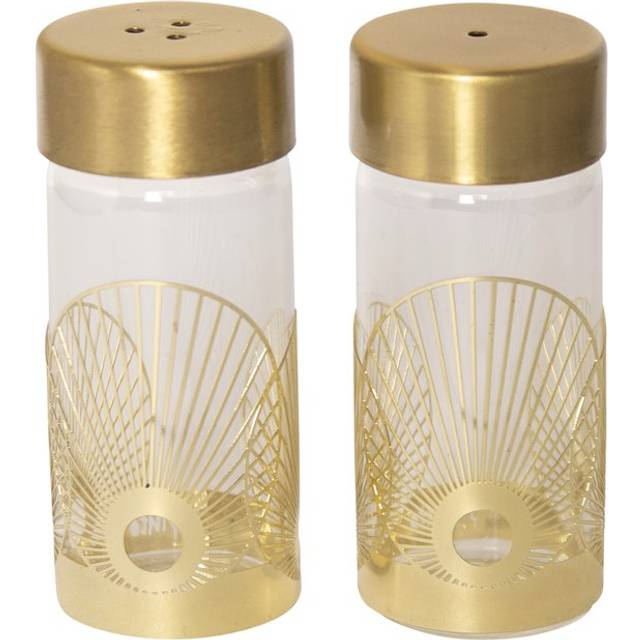 Pluto Design Sun salt- och pepparkar Guld-glas - Guldfärgad