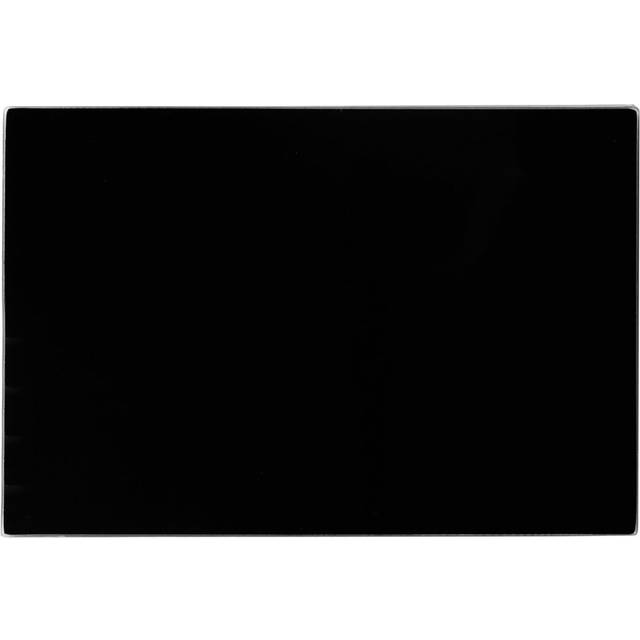 30cm x 20cm Glass Chopping Board - Black