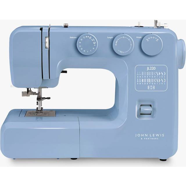 John Lewis JL220 Sewing Machine, Modern Blue