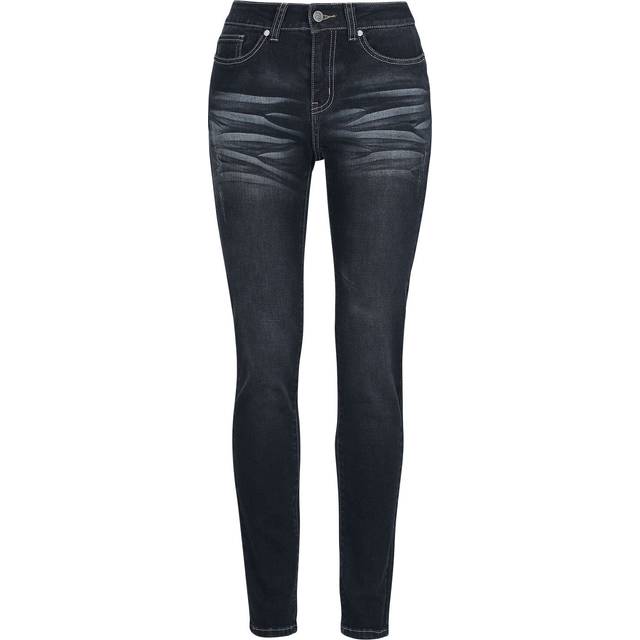 RED by EMP Skarlett - Dark-Blue Jeans with Wash Jeans dark blue - W27L30