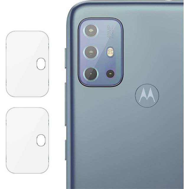 MOTOROLA MOTO G10 / G20 / G30 IMAK -skyddsglas för kameralins - Transparent (2 st.)