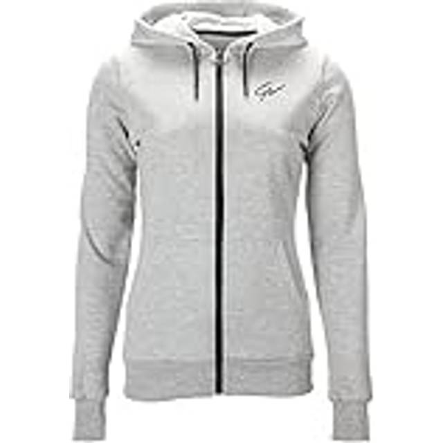 Gorilla Wear Pixley Zipped Hoodie - Grey, XS