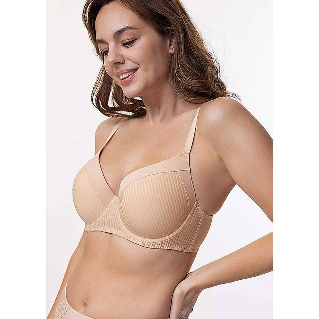 DORINA Carmen & Eco Underwired Light Padded Demi Bra - Beige