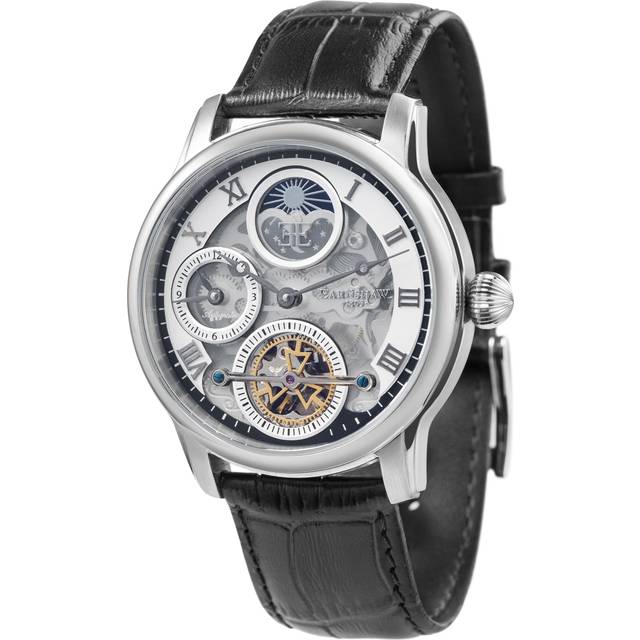 Thomas Earnshaw vardaglig klocka ES-8063-Parent, Äldre vit, armband