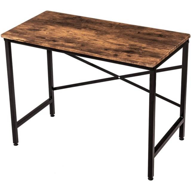 Oypla 100cm Heavy Duty Industrial Writing Computer Desk Home Office Worktop Table