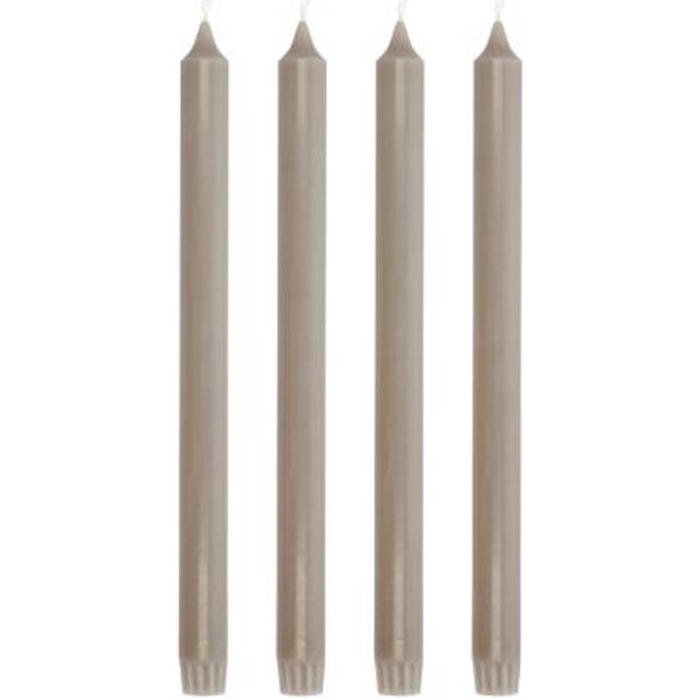Villa Collection - Aia Kronljus 4-pack 30 cm Taupe