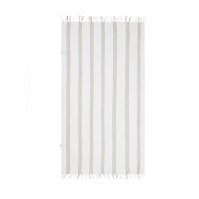 Avola återvunnen hamam badlakan 180x100cm - Vit