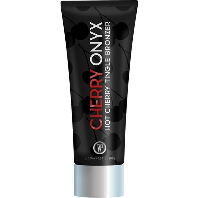 Power Tan Cherry Onyx Hot Tingle Bronzer Skin UV Sunbed Tanning Lotion - 250ml