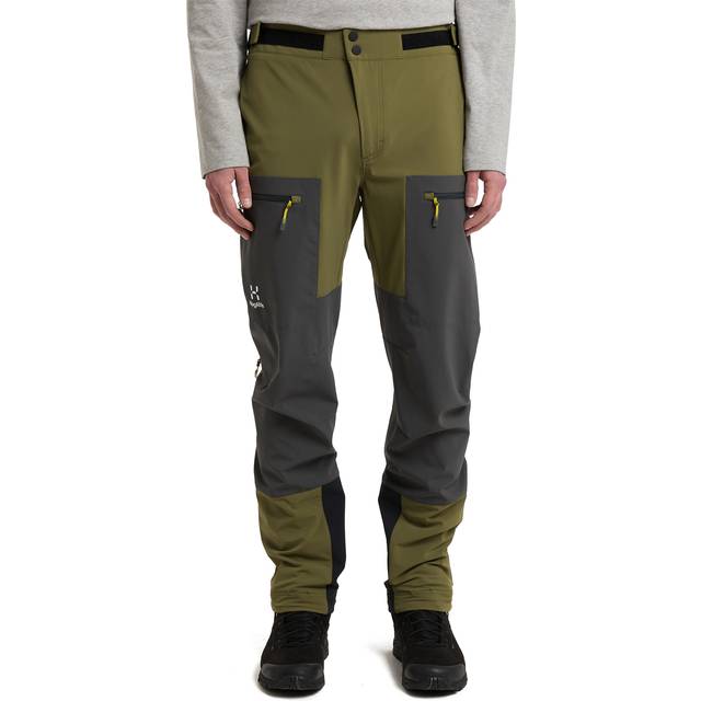 Roc Sight Softshell Pant Men Olive Green/Magnetite