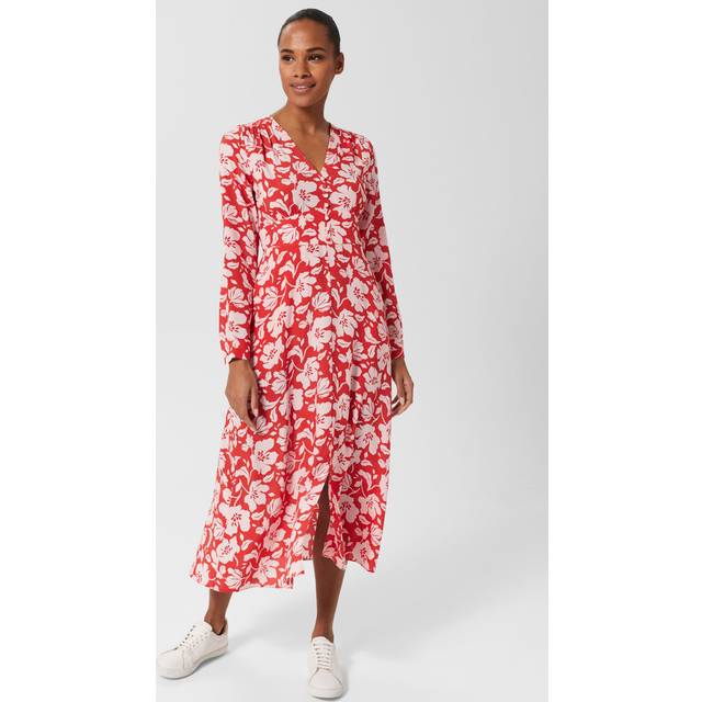 Red Allison Printed Dress (10)