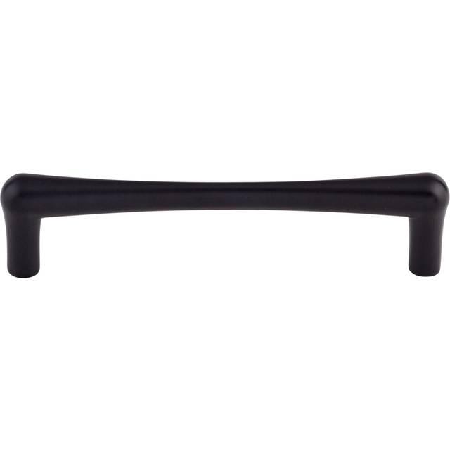 "Barrington Brookline 5 1/16"""""""" Center Bar Pull Finish: Flat Black"