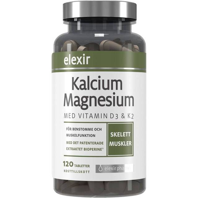 Kalcium Magnesium 120 tabletter