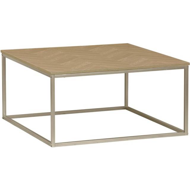Herringbone square coffee table, Budapest, Natural, 80x80x40 cm