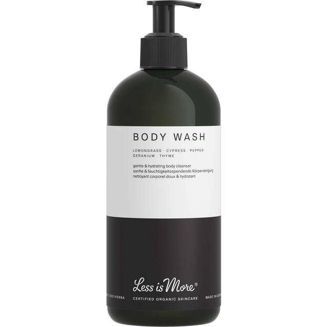 Less is More Organic Body Wash Lemongrass Eco Shower Gel 500ml