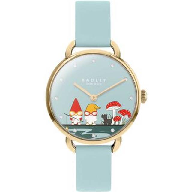 Radley 25th Anniversary Camden Collection Ladies' Open Shoulder Pale Blue Watch