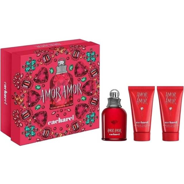 Cacharel Amor Amor Presentset 50ml EDT + 2 x 50ml Body Lotion (50ml)