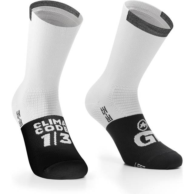 Assos GT C2 Socks - Holy White