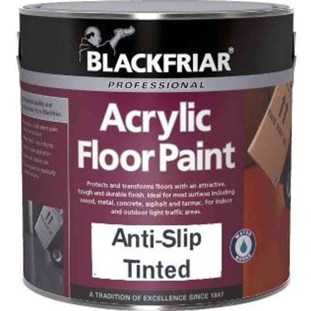 Blackfriar Acrylic Floor Paint Black 1L