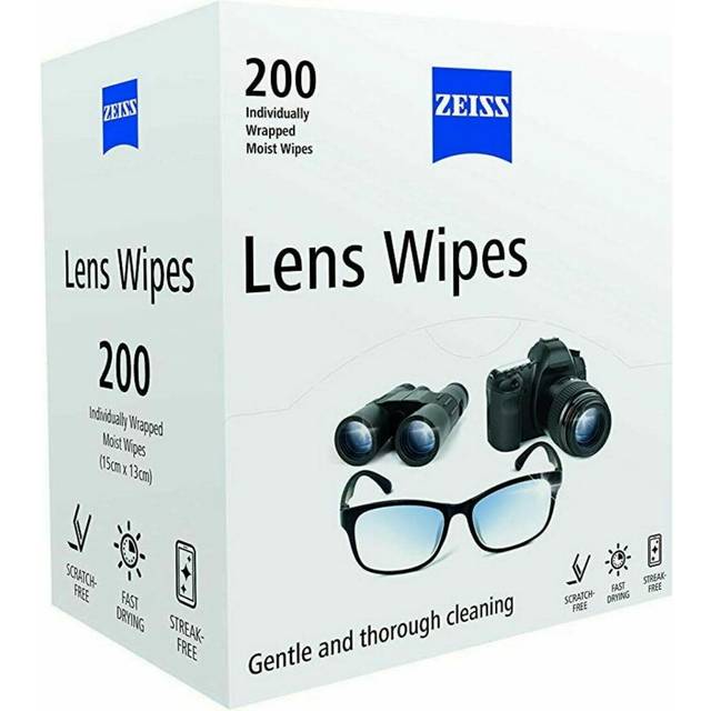 ZEISS Lens Wipes - Pack of 200