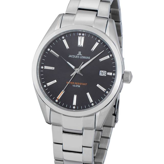 Jacques Lemans Uhren - Derby - 1-1859E - silber