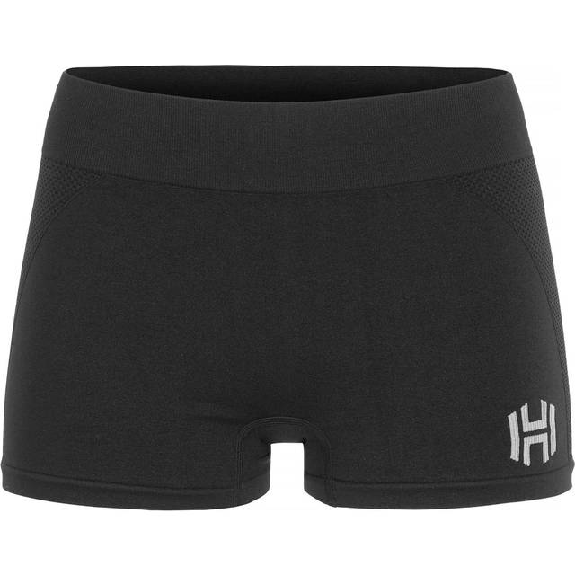 Hellner Women's Jertta Seamless Boxers Black Beauty, S/M