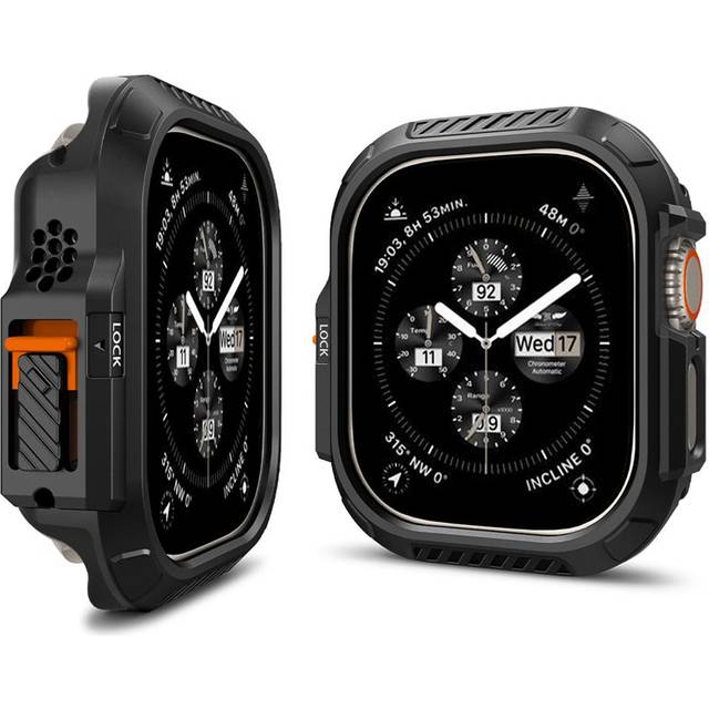 Spigen Lock Fit (Watch Ultra/Ultra 2 49mm) - Svart/