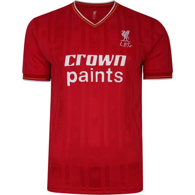 Score Draw Liverpool FC 1986 Retro Football Shirt • Price »
