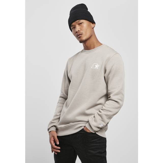 Starter black label sweatshirt starter small logo crew grey