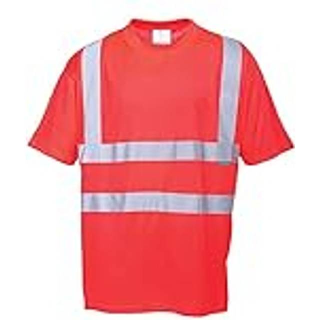 Portwest Hi Vis Short Sleeve T Shirt Yellow L