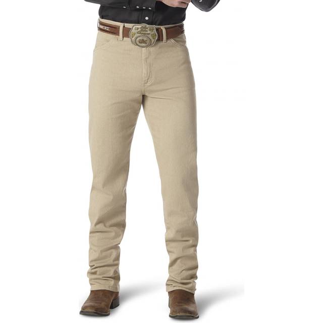 Wrangler Men's 13MWZ Cowboy Cut Original Fit Jean  Tan  36W x 30L
