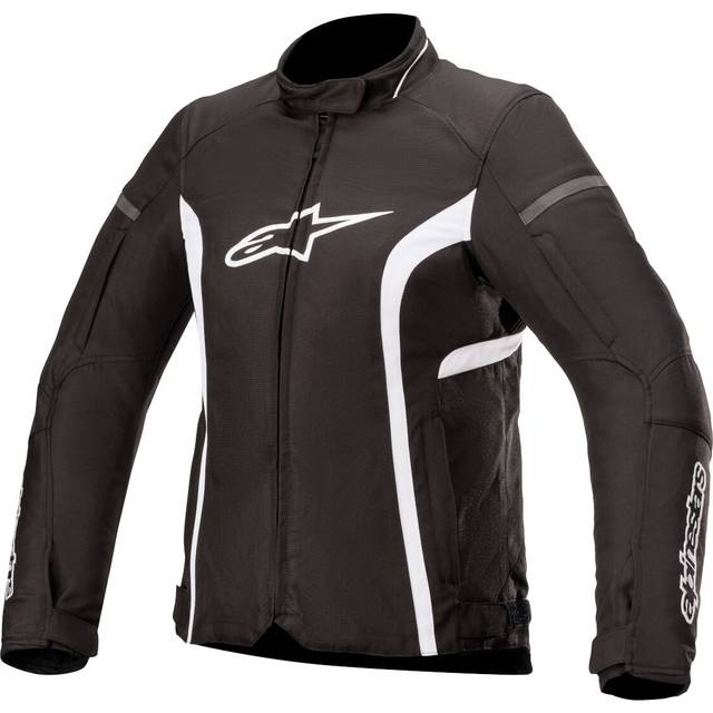 Alpinestars Stella T-Kira V2 Waterproof Ladies Motorcycle Textile Jacket, black-white, Size XL for Women