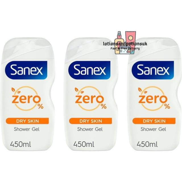 Sanex Zero % Dry Skin Shower Gel 450ml