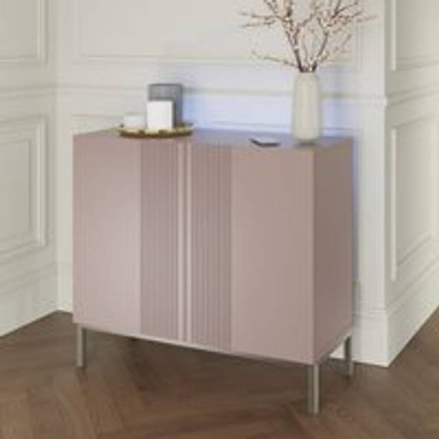 IONA Small Side Gry - Brown (90cm H X 100cm W X 40cm D)