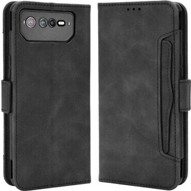 Asus ROG Phone 6/6 Pro Plånboksfodral med Korthållare - Svart