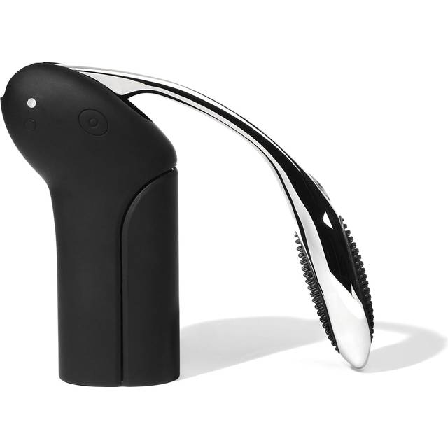 Vertical Corkscrew with Foil Cutter - Silver;Black (15cm H X 16cm W X 5cm D)