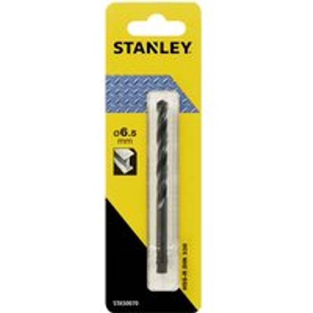 Stanley HSS-R Metal Drill Bit 6.5mm 101mm Pack of 1