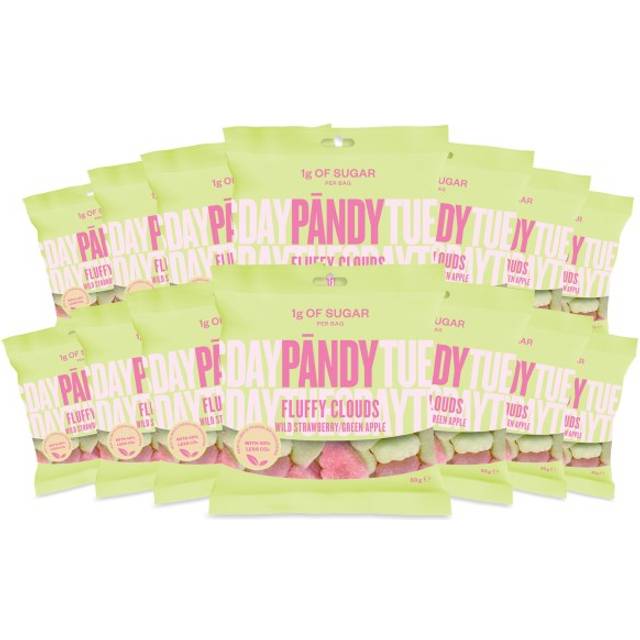 Pändy Candy, Fluffy Clouds, 14-pack