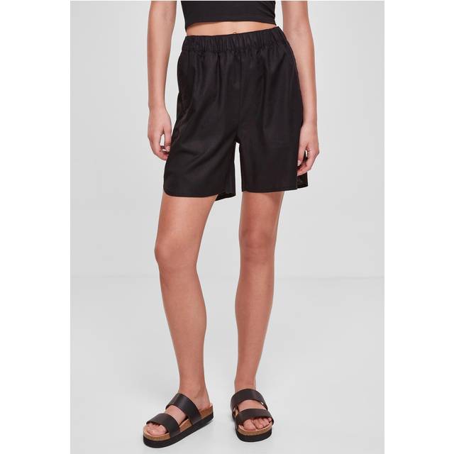 UC Ladies UC Linen Mixed Shorts Black / M Shorts