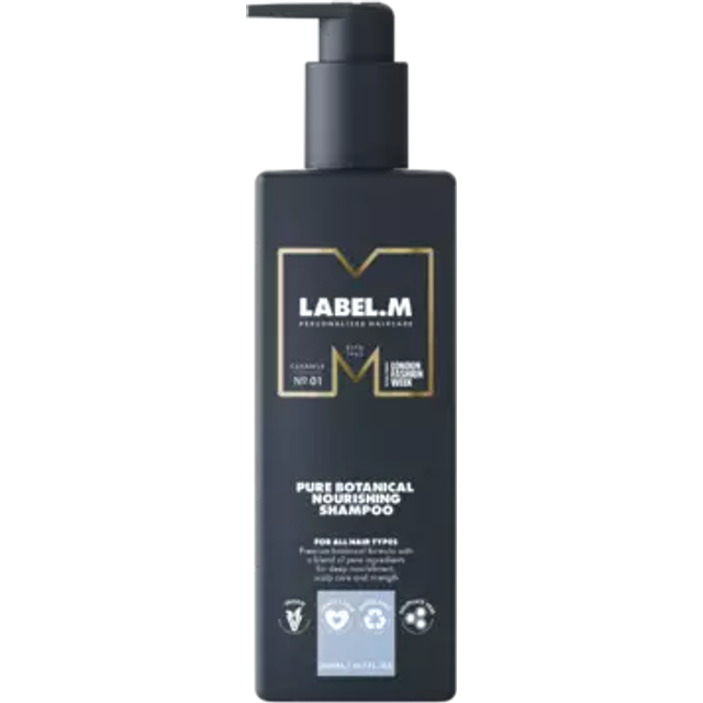 label.m Pure Botanical intensivt fuktgivande schampo för alla hårtyper 300 ml