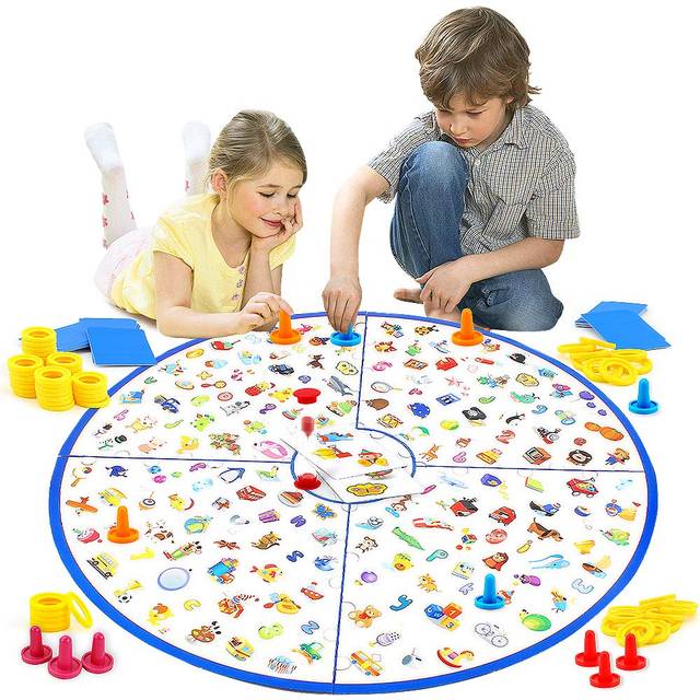 VATOS Board Game  Little Detective Card Game Memory Game Tabletop Game for Kids Families Party  Matching Game  Educational Toys for Kids Toddlers 3 4