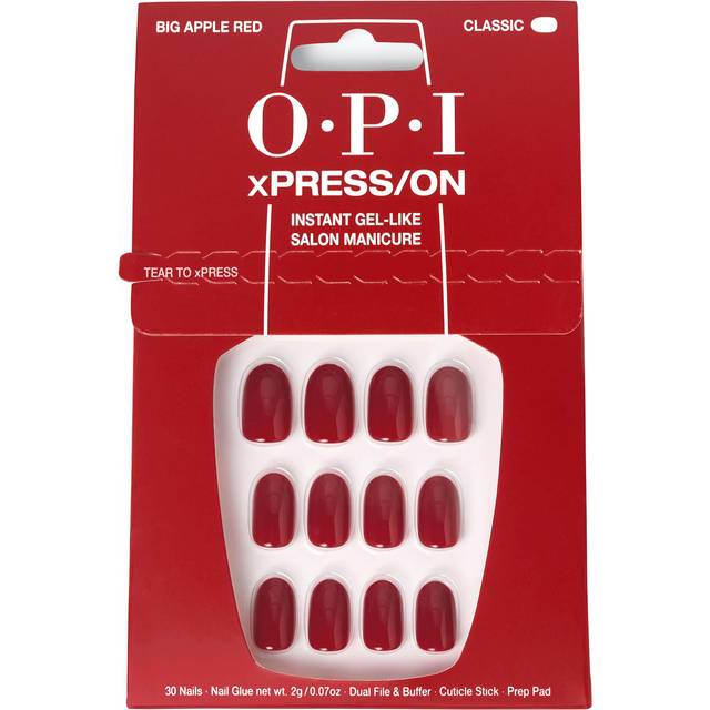 OPI Xpress/On Nail Art - Big Apple Red